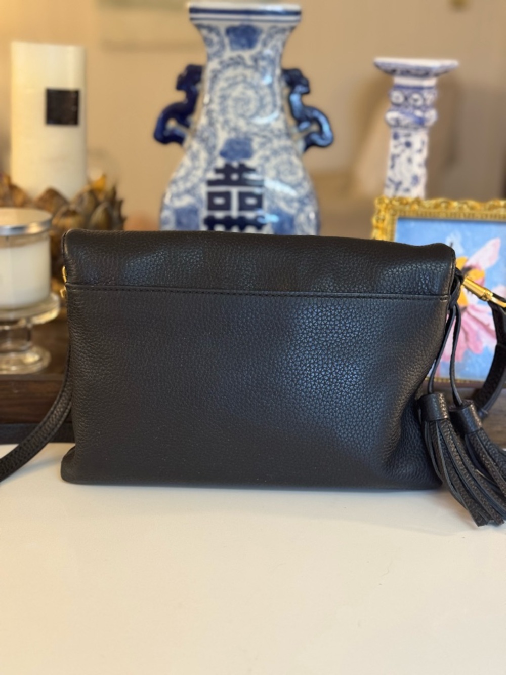 π€ TORY BURCH FLAP CROSS BODY BAG MCCRAW! - Picture 4 of 16